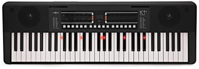 K1+ 61-toets Keyboard met Bluetooth en Toetsverlichting van Gear4music