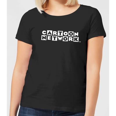 Cartoon Network Logo Women's T-Shirt - Black - 3XL