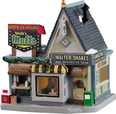 Lemax - Walt's Malts - Kersthuisjes & Kerstdorpen