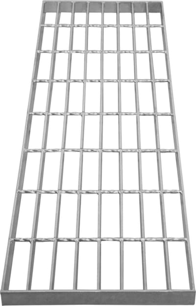 Verzinkt roostervloerpaneel - zilver - 800x270 mm - 216kg draagkracht
