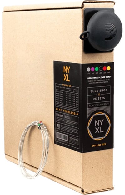 D'Addario NYXL1046-B25 10-46 Regular Light Nickel Wound snaren voor elektrische gitaar (25 sets)