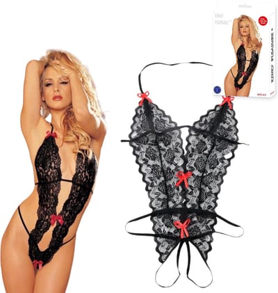 Kinky Pleasure Erotische Lingerie set Zwart KPL03