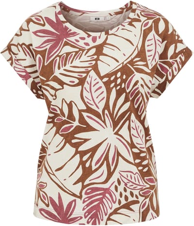 WE Fashion Dames T-shirt met print