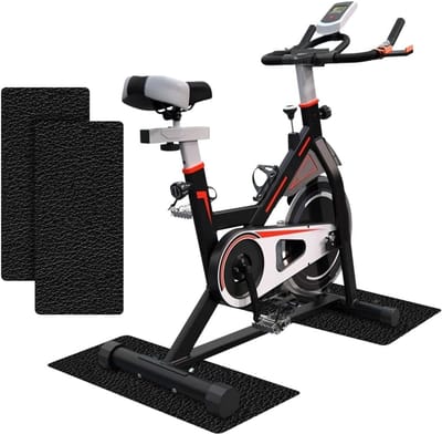 Fitness Vloerbescherming - Beschermmat Fitness - Apparaten Beschermen - Stootvast Antislip - 28 x 70 cm