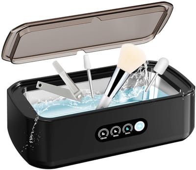 Reinigingsapparaat voor nagelgereedschap – Sterilisator met 3 timermodi voor nagelfreesbitjes, nailart-kwasten, nagelknippers, make-upkwasten en sieraden – Geschikt voor salon en thuisgebruik – 650 ml (22 oz)