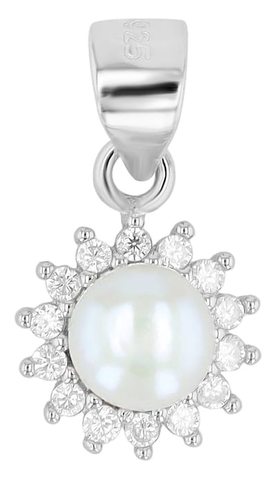AKZENT Akzent Dames Hanger "Taio" van 925 Sterlingzilver, gerhodineerd, duurzaam