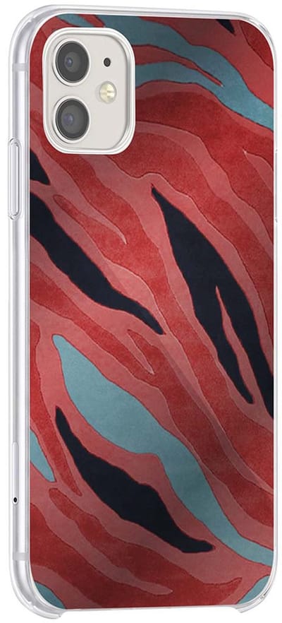 Bigben Connected, Hoesje geschikt voor iPhone XR/11 - Hybride Semi-hardcase Anti-Shock met Geprinte Patronen, Meerkleurig