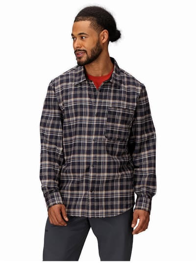 Marmot Stonepeak Lightweight Performance Flannel Overhemd Met Lange Mouwen Grijs M Man