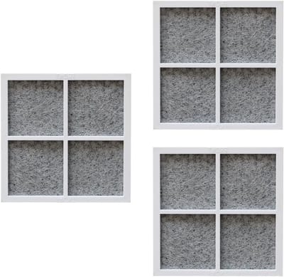 Set van 3 Verse Luchtfilters voor Koelkast, Antibacterieel en Compatibel met Diverse Modellen, Ideaal voor Schoon en Gezond Voedselbewaring