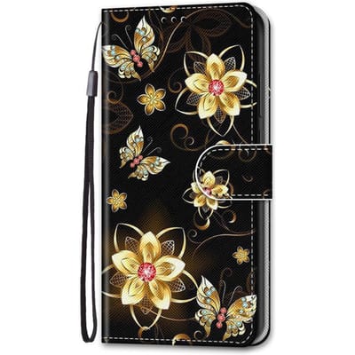 A15 A16 Portemonneehoesje voor OPPO A16 CPH2269 Telefoonhoesje Schattig Geschilderd Leren Flip Coque Voor Oppo A 16 A15 A15S A16S Hoesje Funda OPPO A16