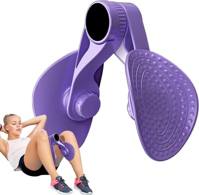 Bekkenbodem Trainer - Heup Trainer - Spierversterking Benen - Intelligent Ontwerp - 21.8 cm - Paars