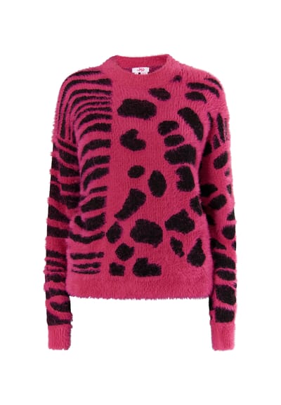 Mymo Gebreide trui Dames roze