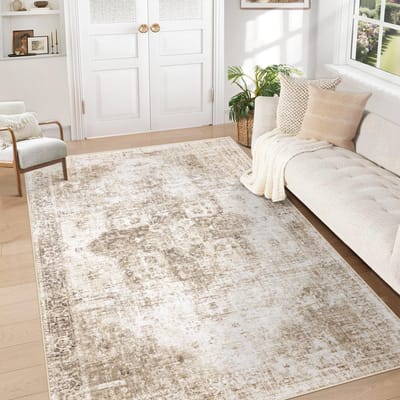 Italiaans Licht Luxe Woonkamer Tapijt Antislip Vlekbestendig Onderhoudsvriendelijk Crème Stijl Premium Bank Slaapkamer Vloermatten 80*160cm