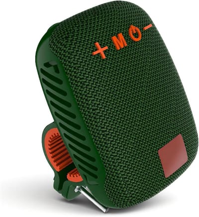 Draadloze Bluetooth Fietsluidspreker met FM Radio, Handsfree Bellen, IPX5 Waterdicht en Kaartinvoer voor Buitenactiviteiten