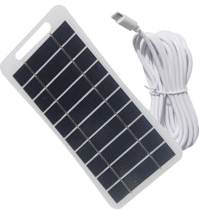 Verstelbare Zonneenergie Oplader voor Deurbellen - Efficiënte Batterij Oplader
