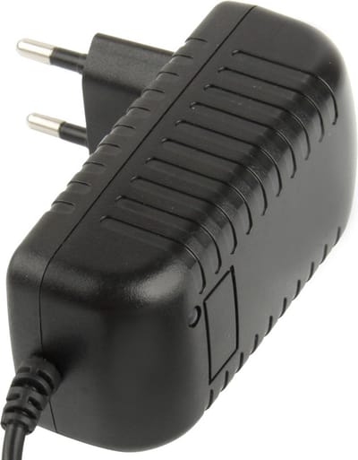 Hoge kwaliteit EU stekker AC 100-240V naar 12V 2A gelijkstroomadapter  Tips: 5.5 x 2.1 mm  lengte van de kabel: 1m(Black)