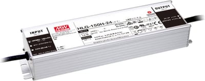 Mean Well HLG-150H-24B LED-driver, LED-transformator Constante spanning, Constante stroomsterkte 150 W 6.3 A 12 - 24 V/