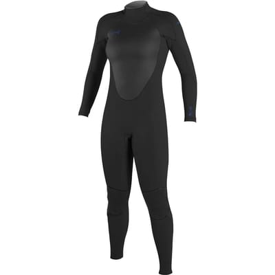 O'Neill Dames Epic 5/4mm Rug Ritssluiting Wetsuit - Black
