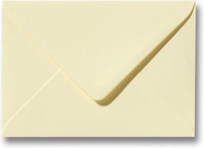 Envelop 12 x 18 Zachtgeel, 100 stuks