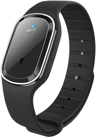 Ultrasoon Muggenwerende Armband, Elektronische Bionische Muggenwerende Ongedierte- en Insectenwerende Armband voor Reis- en Campingaccessoires, Ingebouwde Batterij