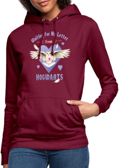 Harry Potter Waiting For My Letter From Hogwarts Hoodie Dames