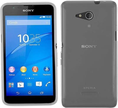 Transparant TPU Telefoonhoesje voor de Sony Xperia E4G