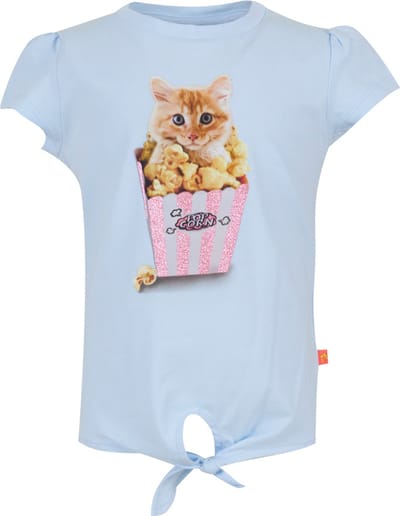 SOMEONE COEUR-SG-02-G Meisjes T-shirt - SOFT BLUE - Maat 92