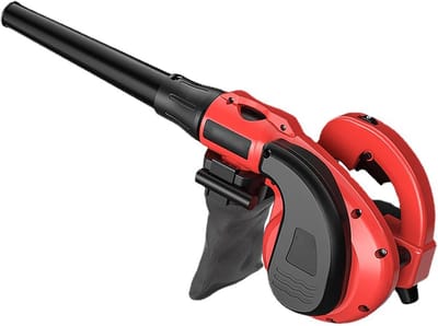 Stofzuiger Bladblazer - 2-in-1 Krachtig - Tuin Schoonmaken - 6 Snelheden Instelbaar - 2700W - Rood