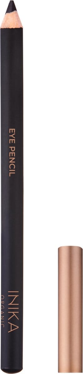 INIKA Organic - Eye Pencil - Zwart - Biologisch & Vegan Oogpotlood - Intense Pigmenten - Voor Gevoelige Ogen - Black