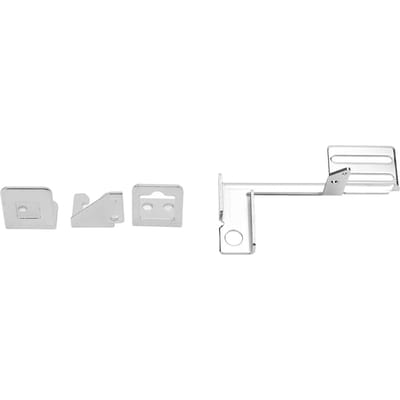 Auto Gaskabel Kickdown Beugel Set Legering Heavy Duty Zilver Vervanging voor Mopar Motoren 273 white