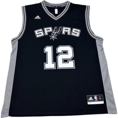 Adidas NBA Spurs Aldridge Comfortabele Huidvriendelijke V-Hals Pullover Basketbalshirt Unisex shirt 7818A-304-AEB2975 L gray