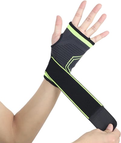 Winkrs | Polsbrace - Professionele Pols Bandage - Polsklachten - Tennis / Basketbal / Boxen / Fitness | L