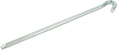 ProPlus Driehoekige rotspen met haak - 30 cm - Staal - Voor rotsachtige bodems