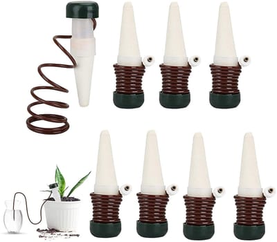 Automatisch Drip Irrigatiesysteem voor Binnenplanten, Tuin en Bloempotten - 8 Stuks Waterdispenser voor Gemakkelijk Water geven aan Planten en Bloemen