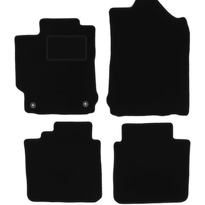 Zwarte veloursmatten voor: Toyota Camry VIII XV50 sedan (2011-2018)