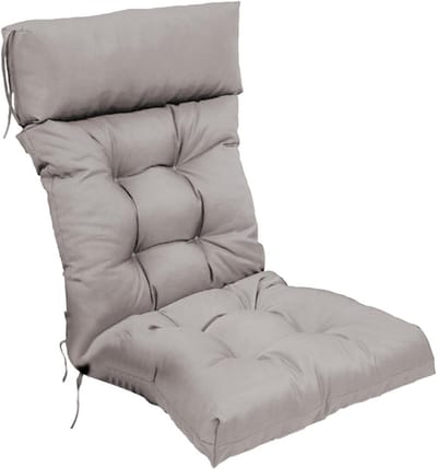 Luxe Tuinstoelkussen 125x55cm voor Schommelstoel en Ligstoel - Hoog Model