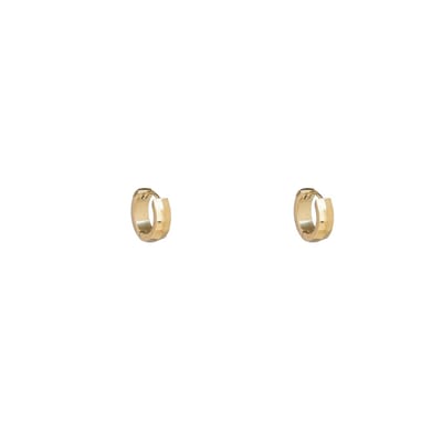 Go Dutch Label Oorringen Double Facet Goud