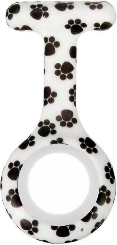 Fako® - Verpleegstershorloge - Zusterhorloge - Siliconen Hoesje Print - Pootjes