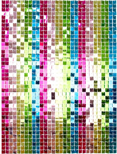 FOLAT BV - 12 Achtergrondpanelen multicolor 30 x 30 cm