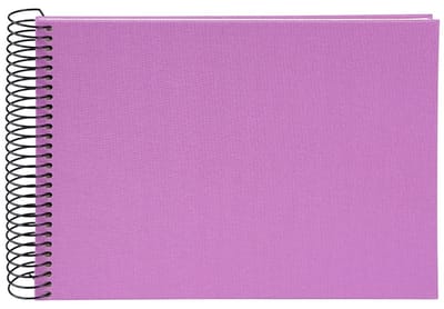 Goldbuch - Spiraalalbum Bella Vista - 24x17 cm - Lavendel/Wit