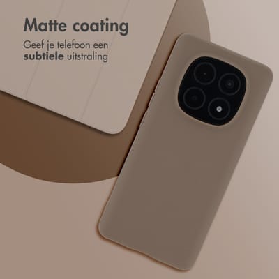 imoshion Hoesje - Geschikt voor Xiaomi Redmi Note 15 (4G) - Color Backcover - Bruin