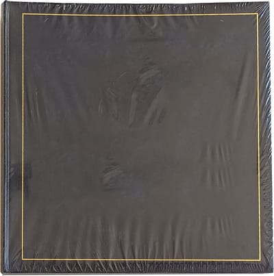Fotoalbum Classic Blauw - 60 pagina's - Gouden band