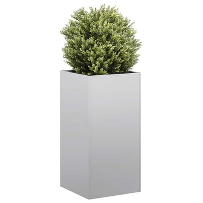 vidaXL - Plantenbak - 40x40x80 - cm - gegalvaniseerd - staal