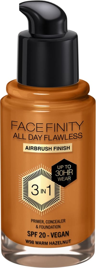 Max Factor Facefinity All Day Flawless Foundation - W98 Warm Hazelnut