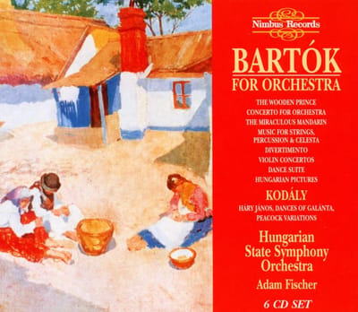 Hungarian State Symphony Orchestra, Adam Fischer - Bartók & Kodaly For Orchestra (6 CD)