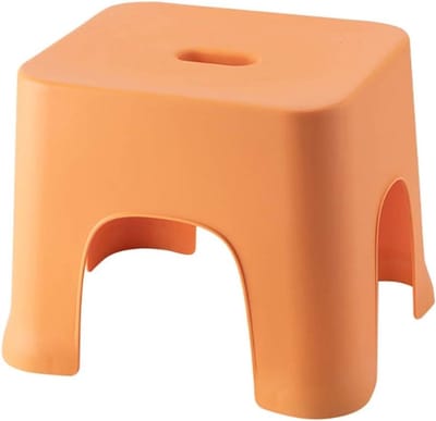 Badkamer Kruk - Toilet Krukje - Veilig Douchen - Antislip Materiaal - 295x255x235cm - Oranje