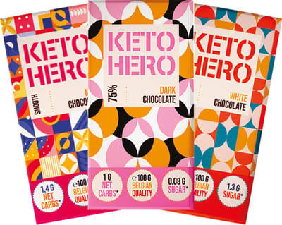 KETO LOCA | Mix Keto Chocolade | Voordeelpakket | 3 x 100g