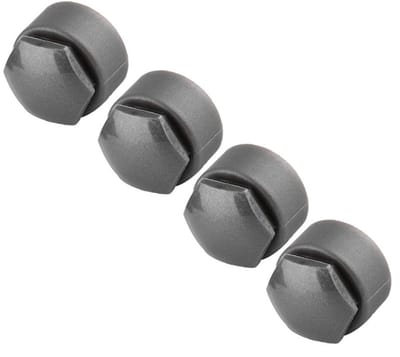 Dailygoods- Wielmoer Velgafdekking - 20 Stuks - Wielmoerkapjes 17 mm - Stofkap - Schroefbescherming - Antidiefstal - Universeel - Moerkap