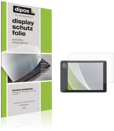 dipos – 4x Matte Beschermfolie geschikt voor Camlance A26 | Krasbestendige & antireflecterende Screenprotector Ultra-Thin