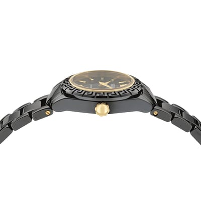 Versace Dv One Mini VE9F00124 Horloge - Keramiek - Zwart - Ø 28 mm